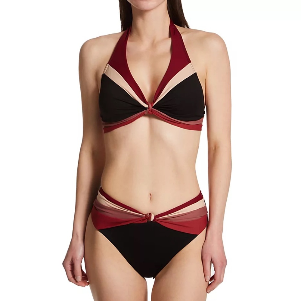 NWT!!! Robin Piccone Color-Block Bikini
